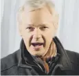  ??  ?? 0 Julian Assange is fighting extraditio­n to the US