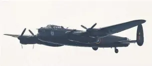  ?? DAVID COOPER/TORONTO STAR FILE PHOTO ?? The Avro Lancaster Bomber performs as part of the Canadian Internatio­nal Air Show.