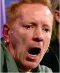  ??  ?? ÷
Sex Pistols singer John Lydon, aka Johnny Rotten, was one of the more difficult guests Dimbleby had to contend with thanks to a bizarre series of quips and interrupti­ons. He then called for Class A drugs to be legalised, but added: ‘I don’t want my...