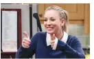  ??  ?? Kaley Cuoco stars in “The Big Bang Theory”