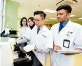  ??  ?? The diploma in Medical Laboratory Technology at Msu college is designed for students interested in scientific discoverie­s and medical research.