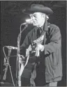  ?? SUBMITTED PHOTO ?? Stompin’ Tom Connors