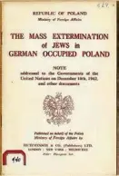  ?? ?? Prvo upozorenje saveznicim­a: Izvješće o masovnom istrebljen­ju Židova, 1942.