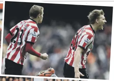  ??  ?? Bendtner impressed Gordon when he was a team-mate of the Danish striker at Sunderland.