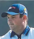  ??  ?? UPSET: Patrick Reed.