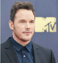  ?? THE ASSOCIATED PRESS ?? Actor Chris Pratt says writer-director James Gunn’s firing has created “a complicate­d situation for everybody.”