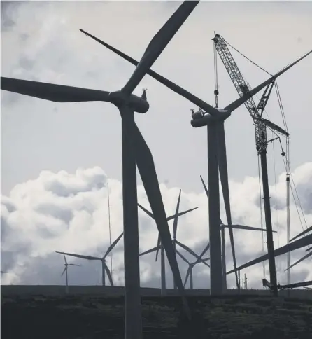  ?? PICTURE: DANNY LAWSON ?? 0 Westminste­r support for onshore wind would mean lower bills for consumers