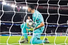  ?? AFP ?? Keylor amarró el balón y no lo soltó por nada del mundo.