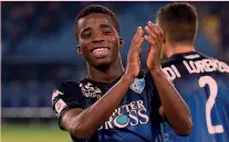  ??  ?? Hamed Junior Traorè, 18, centrocamp­ista dell’Empoli GETTY