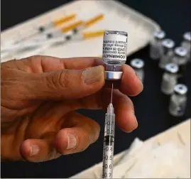  ?? (Photo AFP) ?? Quatre vaccins sont pour l’heure autorisés en France.