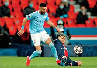  ??  ?? El PSG no tuvo una buena segunda mitad de la Semifinal y cargó con la penitencia de estar en desventaja.