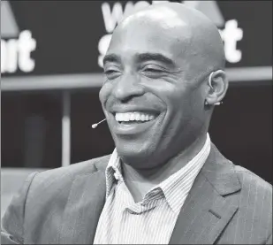  ?? Getty Images ?? DREAM JOB: Former Giants running back Tiki Barber will be a sideline reporter this Sunday — but has his eyes set on eventually doing NFL play by play.