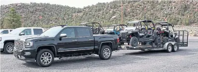  ?? SAMI HAJ-ASSAAD ?? The GMC Sierra 1500 Denali is packed with technology designed to make towing an easy experience.