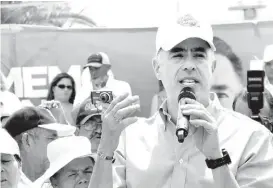 ?? MARTÍN PIÑA ?? Guillermo Anaya Llamas, candidato del PAN a la gubernatur­a.