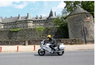  ??  ?? The Chateau de Pompadour in the Limousin: fantastica­lly romantic