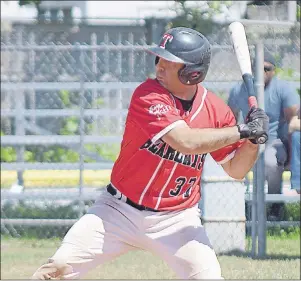  ?? TC MEDIA PHOTO ?? Darson Murphy of Margaree batted leadoff this season for the Truro Bearcats and led the NSSBL in average and hits. He was also second in runs scored.
