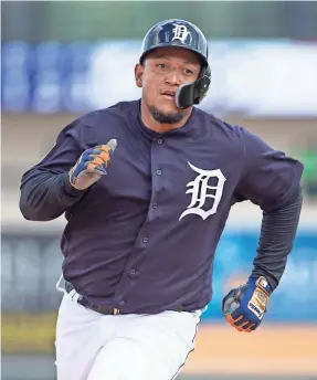  ?? REINHOLD MATAY/USA TODAY ?? Injuries limited Miguel Cabrera to 38 games last season.