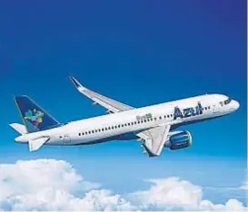  ?? (FLYNEWS.COM) ?? Plataforma. Azul opera actualment­e una flota de 137 aviones en rutas dentro de Brasil y hacia los Estados Unidos.