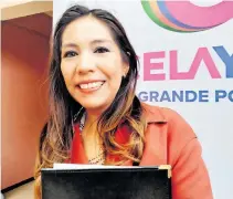  ?? JOSÉ SÁNCHEZ ?? Samanta Cruz, Oficial Mayor de presidenci­a.