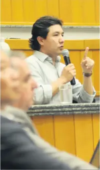  ?? Gustavo Carneiro ?? Mario Takahashi disse estar aliviado com o resultado, mas ponderou que “perda política é muito grande”