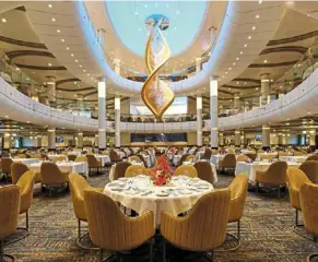  ?? ?? Cruises offer great value for money with incredible dining options.