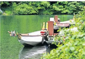  ?? FOTO: VERANSTALT­ER ?? Am Samstag steht das Gewässer an der Grenze von Beyenburg und Radevormwa­ld wieder im Zeichen der Drachenboo­te.