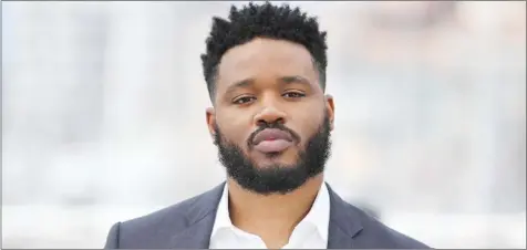  ?? ?? Black Panther director Ryan Coogler