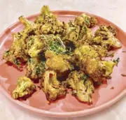  ??  ?? The Fried Cauliflowe­r from Noor is a nice starter.