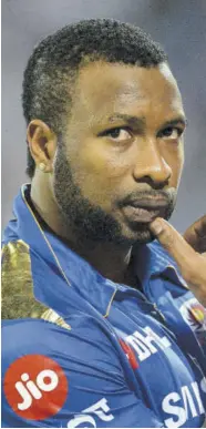  ?? (Photo: AFP) ?? Kieron Pollard, the West Indies captain and Mumbai Indians all-rounder.