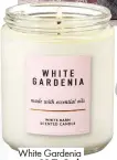  ??  ?? White Gardenia mum