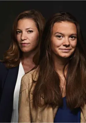  ?? (DOMINIC BÜTTNER POUR LE TEMPS) ?? Anastasia Hofmann (à gauche) et Naomi MacKenzie ont eu l’idée de lutter contre le gaspillage alimentair­e lors de leurs études à l’Ecole hôtelière de Lausanne.