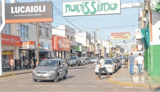  ?? AGENCIA PUNTA ALTA ?? El proyecto más cuestionad­o en el ámbito legislativ­o fue la remodelaci­ón del centro comercial en la principal arteria céntrica de la ciudad.