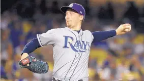  ?? CHRIS CARLSON/ASSOCIATED PRESS FILE ?? Tampa Bay pitcher Blake Snell, worried about his health, says he’s not willing to make financial concession­s if baseball starts up again this season: “I want all mine.”