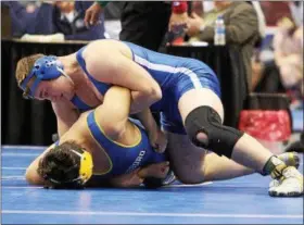  ?? ROD JAMES - FOR DIGITAL FIRST MEDIA ?? Exeter’s Dennis Karas placed sixth at the PIAA Championsh­ips last weekend.