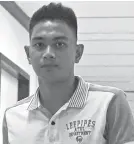  ?? / ALEX BADAYOS ?? ■ GIDAGIT: Si Magdaleno Sangre, Jr. miasoy sa SunStar Cebu sa iyang makuyaw nga kasinatian tali sa mga pirata sa nasod sa Nigeria, Africa.