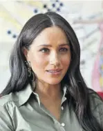  ??  ?? Meghan Markle