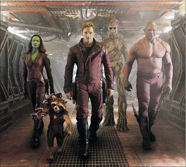  ??  ?? Many were surprised Guardians Of The Galaxy was a box-office hit. It resonated with audiences because it stayed faithful to the comic book, says author E. Paul Zehr.