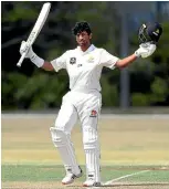  ??  ?? Rachin Ravindra and the Wellington Firebirds have been awarded the Plunket Shield title.