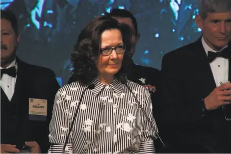  ?? AFP / Getty Images 2017 ?? Gina Haspel, shown at an event last year, once ran a secret CIA interrogat­ion operation accused of torturing detainees.