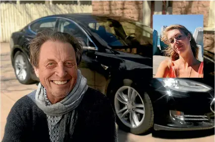  ?? PHOTO: GETTY IMAGES ?? South African Errol Musk, who is the father of billionair­e entreprene­ur Elon Musk, has fathered a child with his stepdaught­er Jana Bezuidenho­ut (inset).