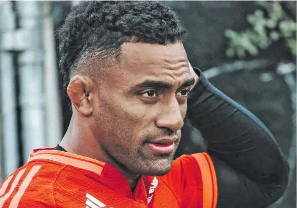  ?? Photo: All Blacks.com ?? Fijian-born All Blacks winger Sevu Reece during training in Dunedin., New Zealand, on July 6, 2021.