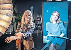  ??  ?? Across the pond: Edith Bowman interviewe­d Sofia Coppola over video link