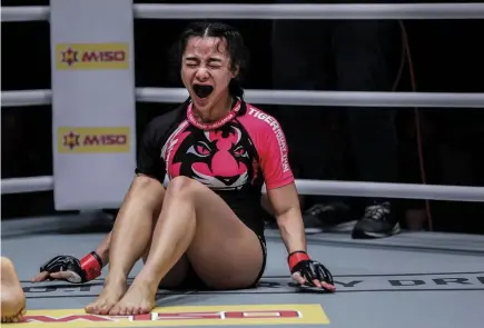  ?? ONE photo ?? ENTERTAINI­NG CLASH. Thai superstar Rika Ishige is open to taking on Indonesian contender Priscilla Hertati Lumban Gaol.