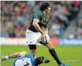  ??  ?? BEEN THERE: Japan-based Jaque Fourie is also in the Springbok mix for World Cup