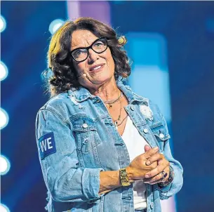  ?? DOMINIK MAGDZIAK TRIBUNE NEWS SERVICE ?? Margaret Trudeau says she understand­s the imperative to entertain and educate in her onewoman show. “I have some great stories. But I am also very human and I suffered an awful lot.”