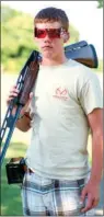  ??  ?? John Riley Wiens, a 13-year-old trap shooter from Cabot, recently won the sub-junior high overall at the Grand American World Trapshooti­ng Championsh­ip in Sparta, Ill.