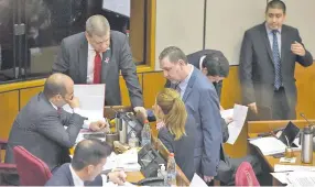  ??  ?? Por unanimidad, el Senado ratificó la presencia de representa­ntes del Parlamento del Mercosur en la comisión que hará seguimient­o de la renegociac­ión de Itaipú.