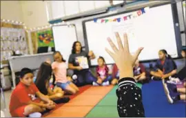  ?? John Gastaldo San Diego Union-Tribune ?? A CLASS at Sequoia Elementary in San Diego. In October, the San Diego Unified staff discovered a data breach that officials believe happened in January.