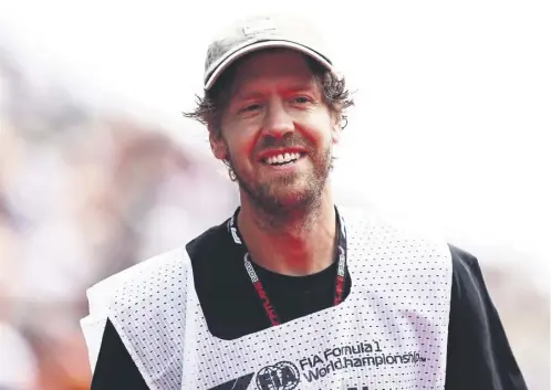  ?? ?? Sebastian Vettel, the winner of four world championsh­ips, left Formula 1 in 2022 but this week hinted at a return to the grid