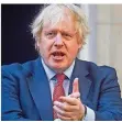  ?? FOTO: KIRSTY O‘CONNOR/PA WIRE/DPA ?? Der britische Premier Boris Johnson will offenbar direkt mit EU-Kommission­schefin Ursula von der Leyen verhandeln.